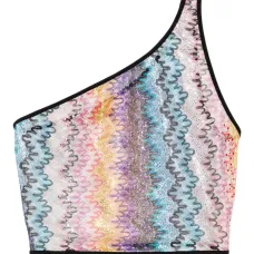 Топ с узором зигзаг Топ с узором зигзаг