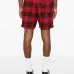 Клетчатые шорты с логотипом Клетчатые шорты с логотипом