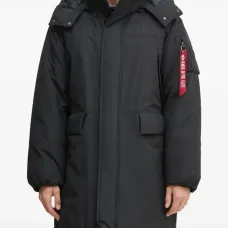 Стеганая парка с капюшоном Стеганая парка с капюшоном