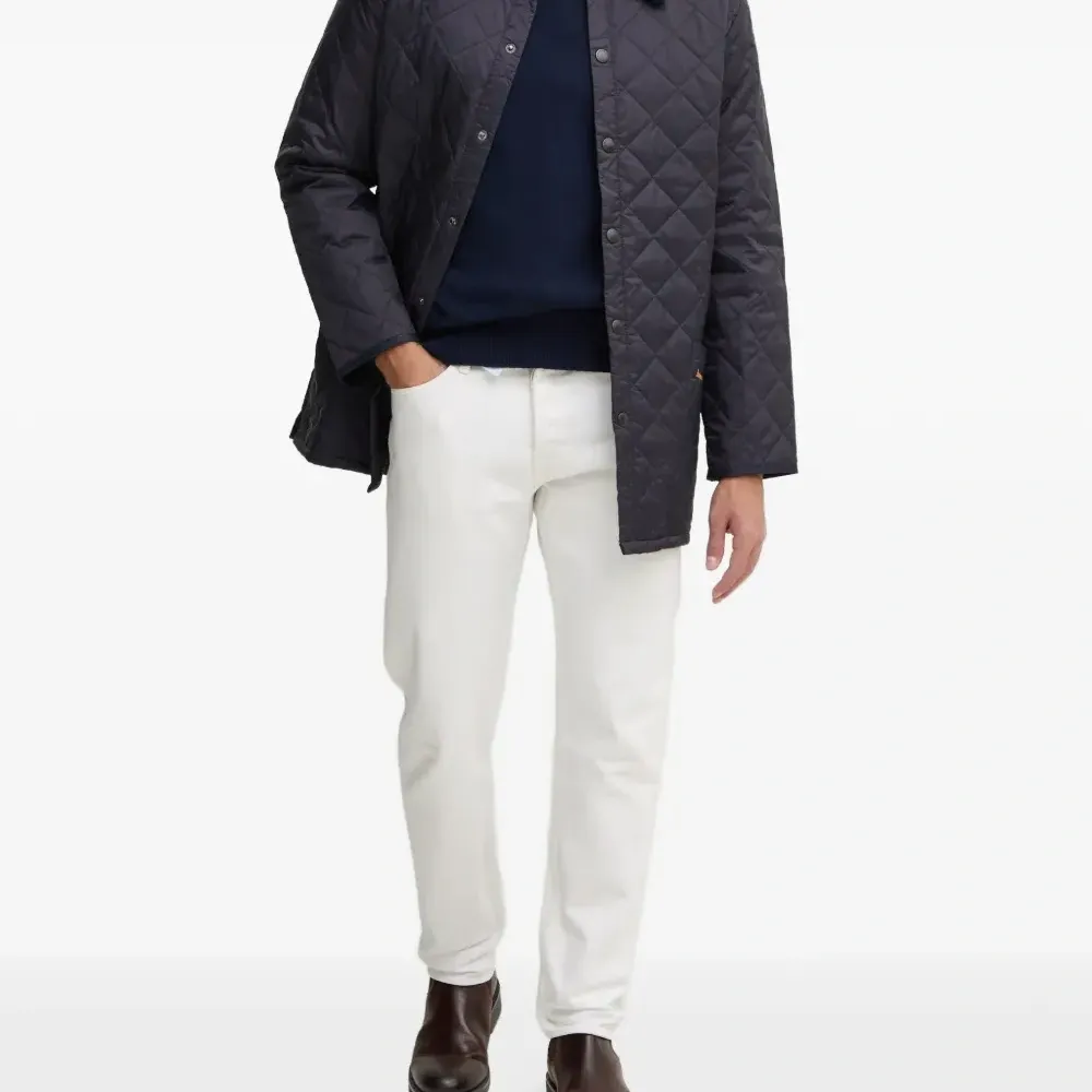 Стёганая утеплённая куртка Liddesdale с воротником из вельвета Стёганая утеплённая куртка Liddesdale с воротником из вельвета