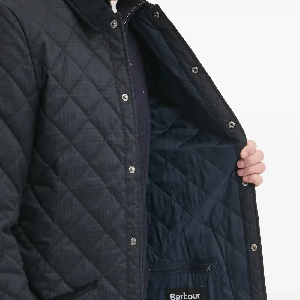 Стеганый пуховик