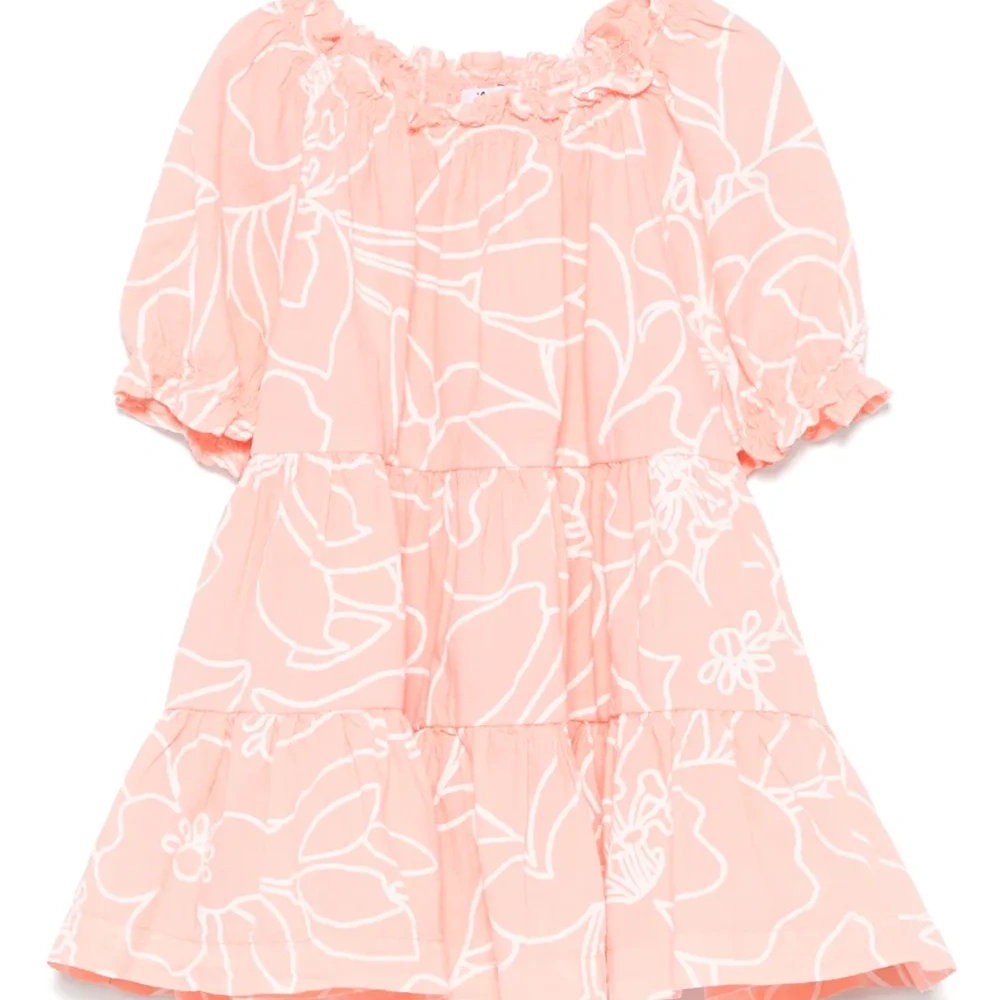 Платье с цветочным принтом