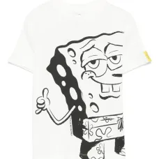 Футболка с принтом SquarePants из коллаборации с SpongeBob Футболка с принтом SquarePants из коллаборации с SpongeBob