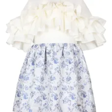 Платье с цветочным принтом