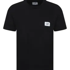 Футболка с нашивкой-логотипом