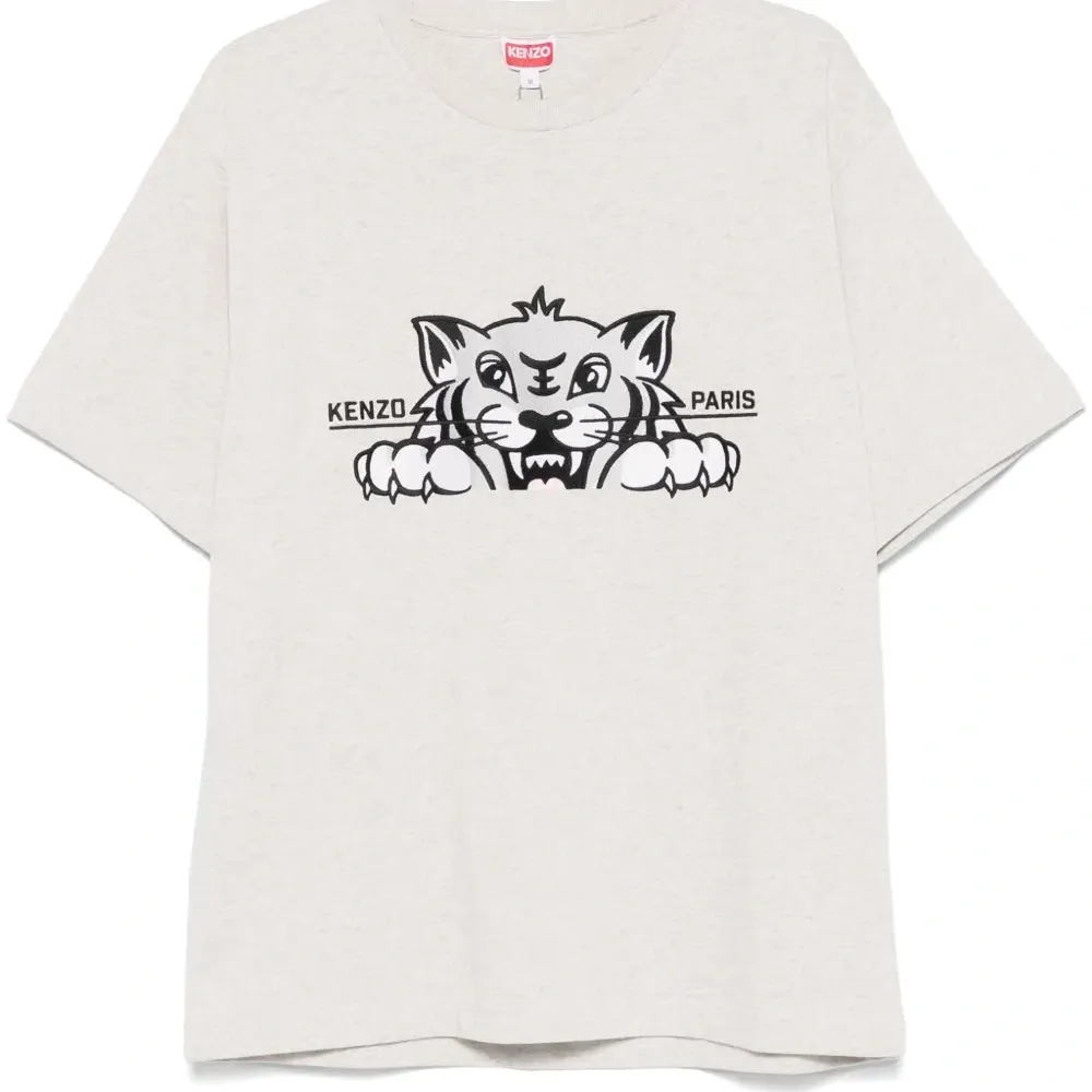 Футболка с вышивкой Happy Tiger