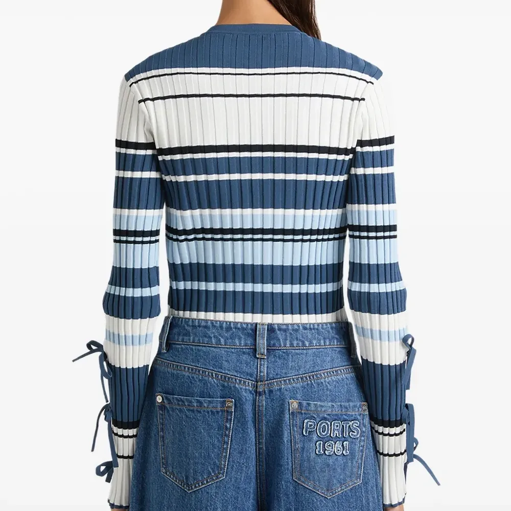 Кардиган в полоску