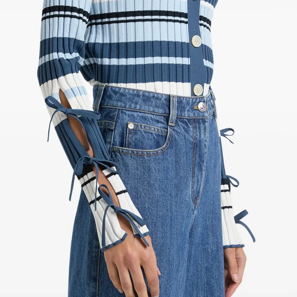 Кардиган в полоску