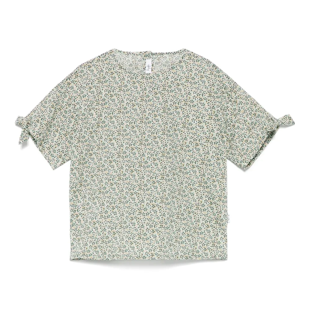 Блузка с цветочным принтом