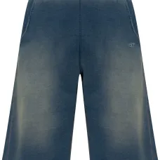 Шорты с эффектом потертости