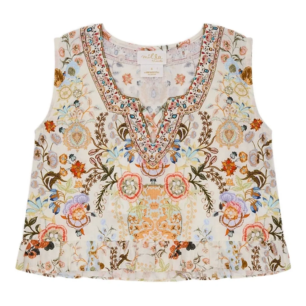 Топ с оборками