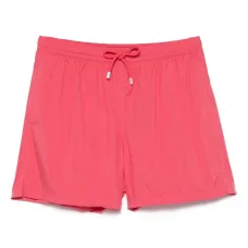 Плавки-шорты с нашивкой-логотипом