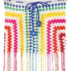 Юбка в технике кроше