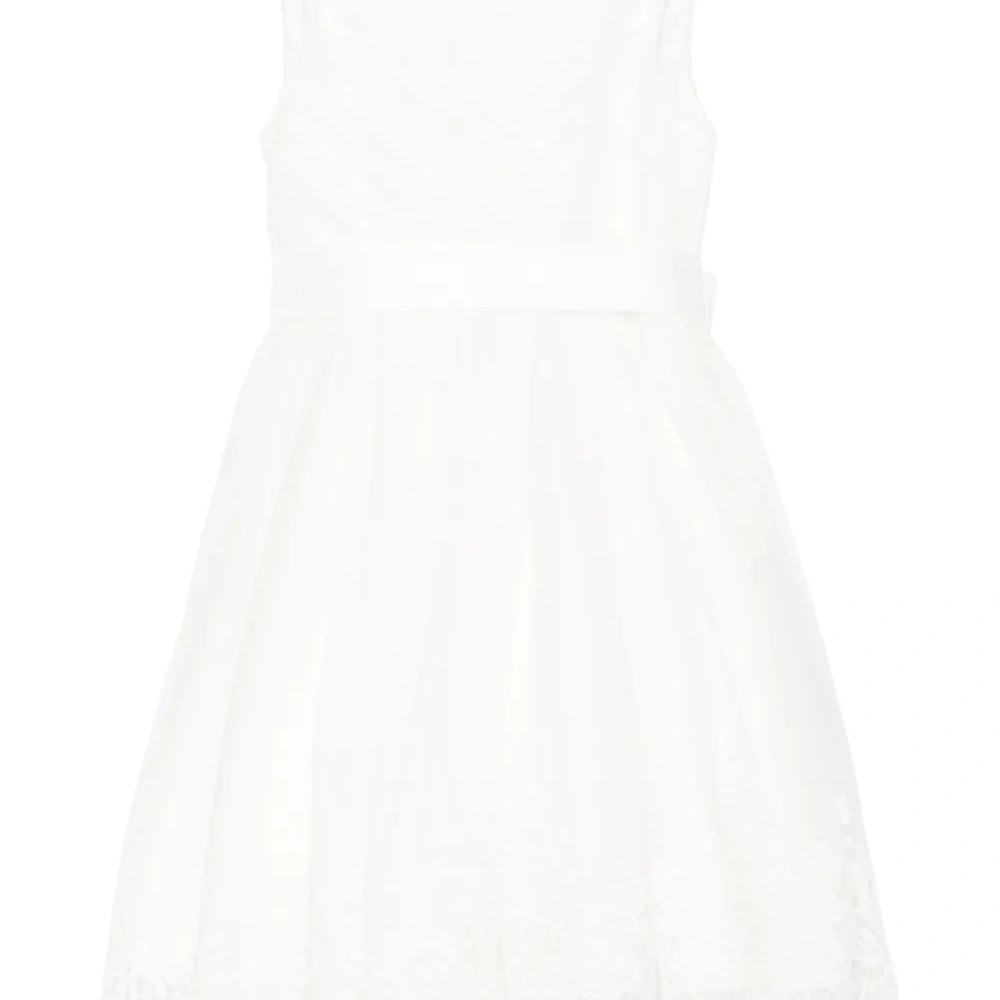 Платье из тюля с вышивкой