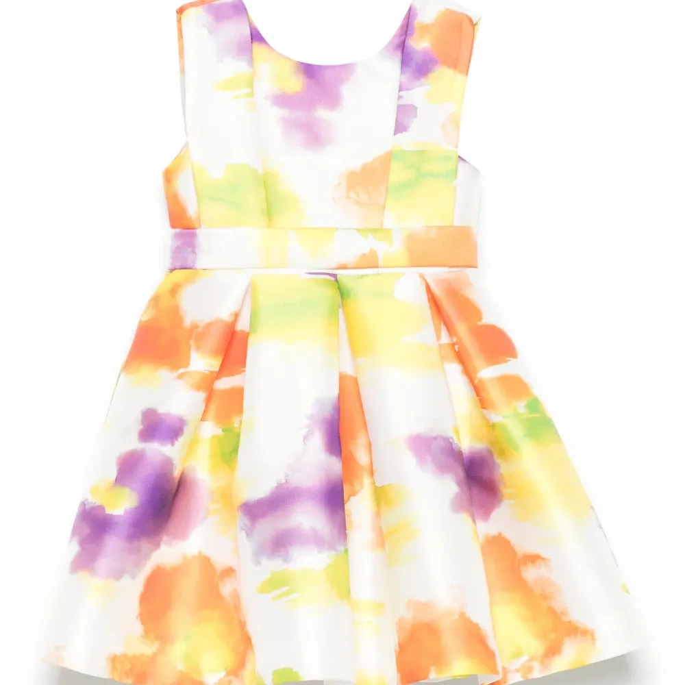 Платье с принтом