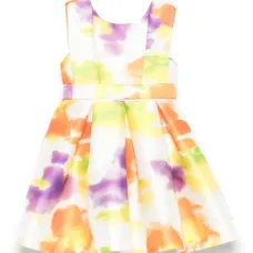 Платье с принтом