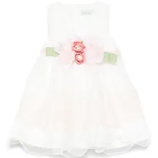 Платье из тюля с вышивкой