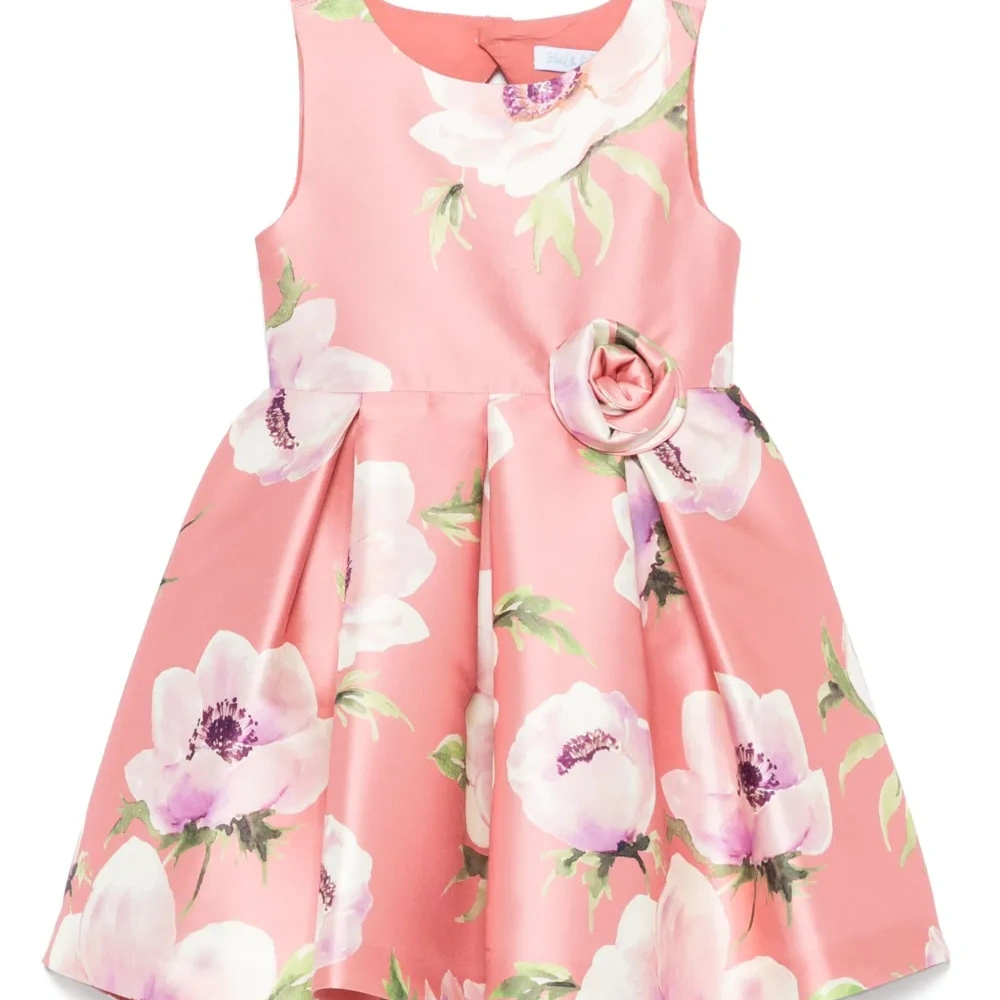 Платье с цветочным принтом