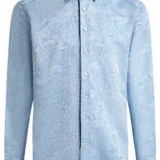 Жаккардовая рубашка с цветочным узором