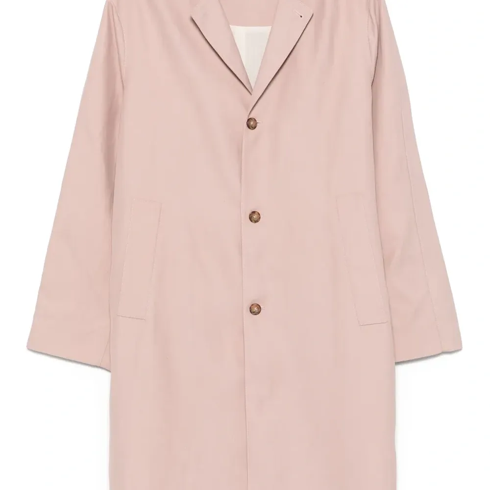 Однобортное пальто