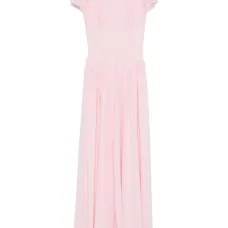 Платье макси с V-образным вырезом Платье макси с V-образным вырезом