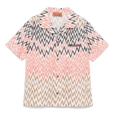 Рубашка с вышитым логотипом