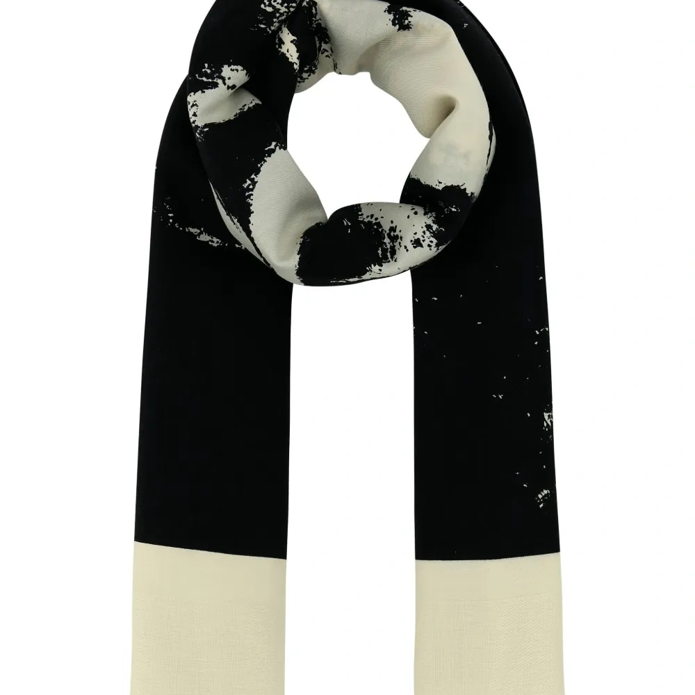 Шарф с принтом Skull