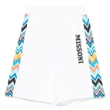 Спортивные шорты с узором зигзаг