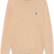 Свитер с круглым вырезом