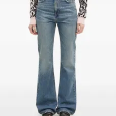 Джинсы с нашивкой-логотипом