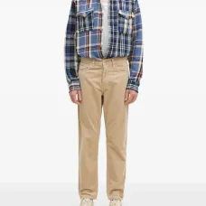 клетчатая рубашка в технике пэчворк