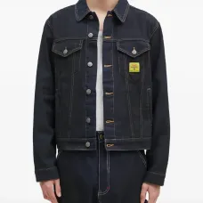 Джинсовая куртка с контрастной строчкой Джинсовая куртка с контрастной строчкой