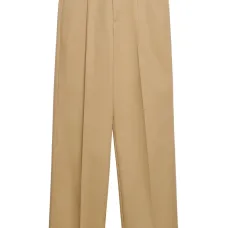 Широкие брюки строгого кроя