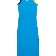 Платье макси с логотипом