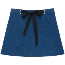 Твидовая юбка мини Твидовая юбка мини