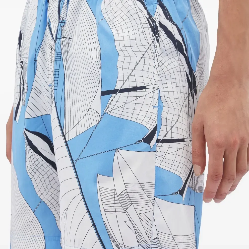 Шорты с абстрактным принтом Шорты с абстрактным принтом