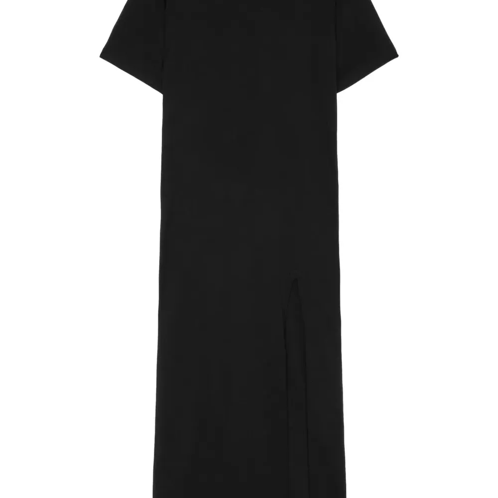 Платье макси с логотипом