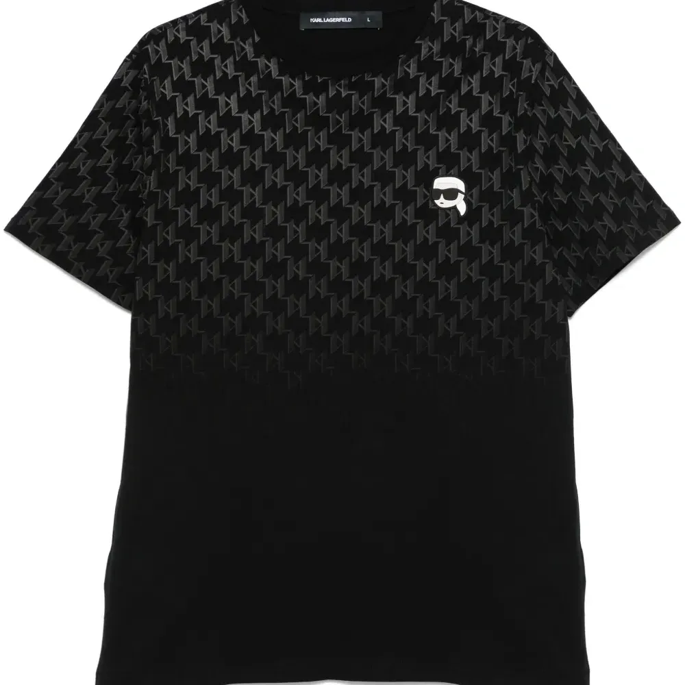 Футболка с монограммой KL