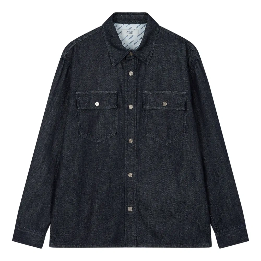 Джинсовая рубашка