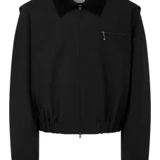 Куртка с вельветовым воротником