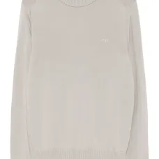 Джемпер с вышитым логотипом