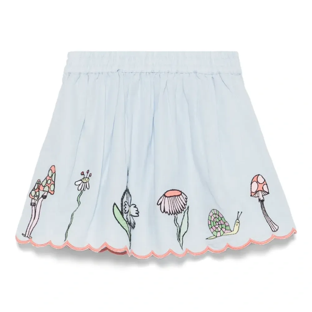 Юбка с вышивкой