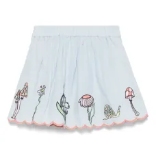 Юбка с вышивкой