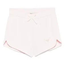 Шорты с тисненым логотипом