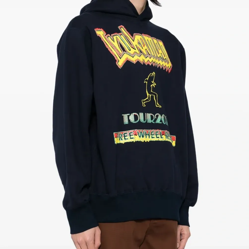 Худи с графичным принтом