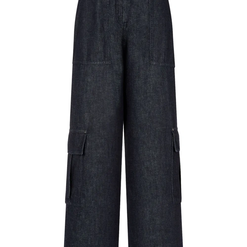 Широкие джинсы карго Широкие джинсы карго