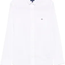 Рубашка с вышитым логотипом