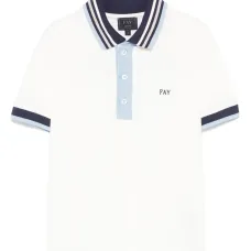 Рубашка поло с вышитым логотипом