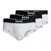 Комплект из трех трусов-брифов с логотипом