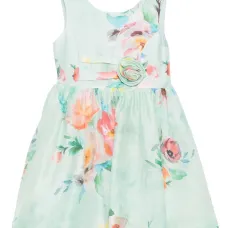 Платье с цветочным принтом